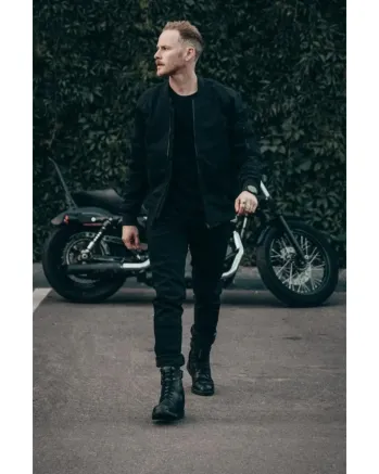 Мото дънки PANDO MOTO STEEL BLACK 02 - Slim-Fit Dyneema® - SUPER LONG