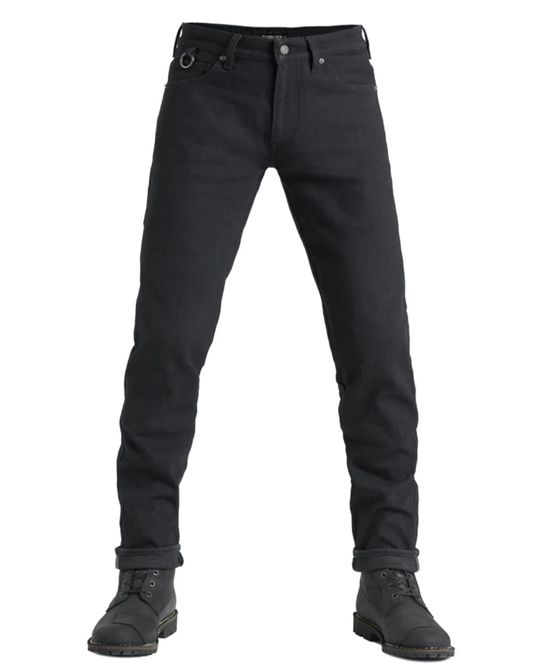 Мото дънки PANDO MOTO STEEL BLACK 02 - Slim-Fit Dyneema®