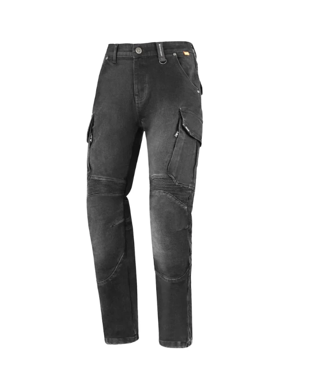 Мото дънки SECA SQUARE II SHORT WASHED BLACK