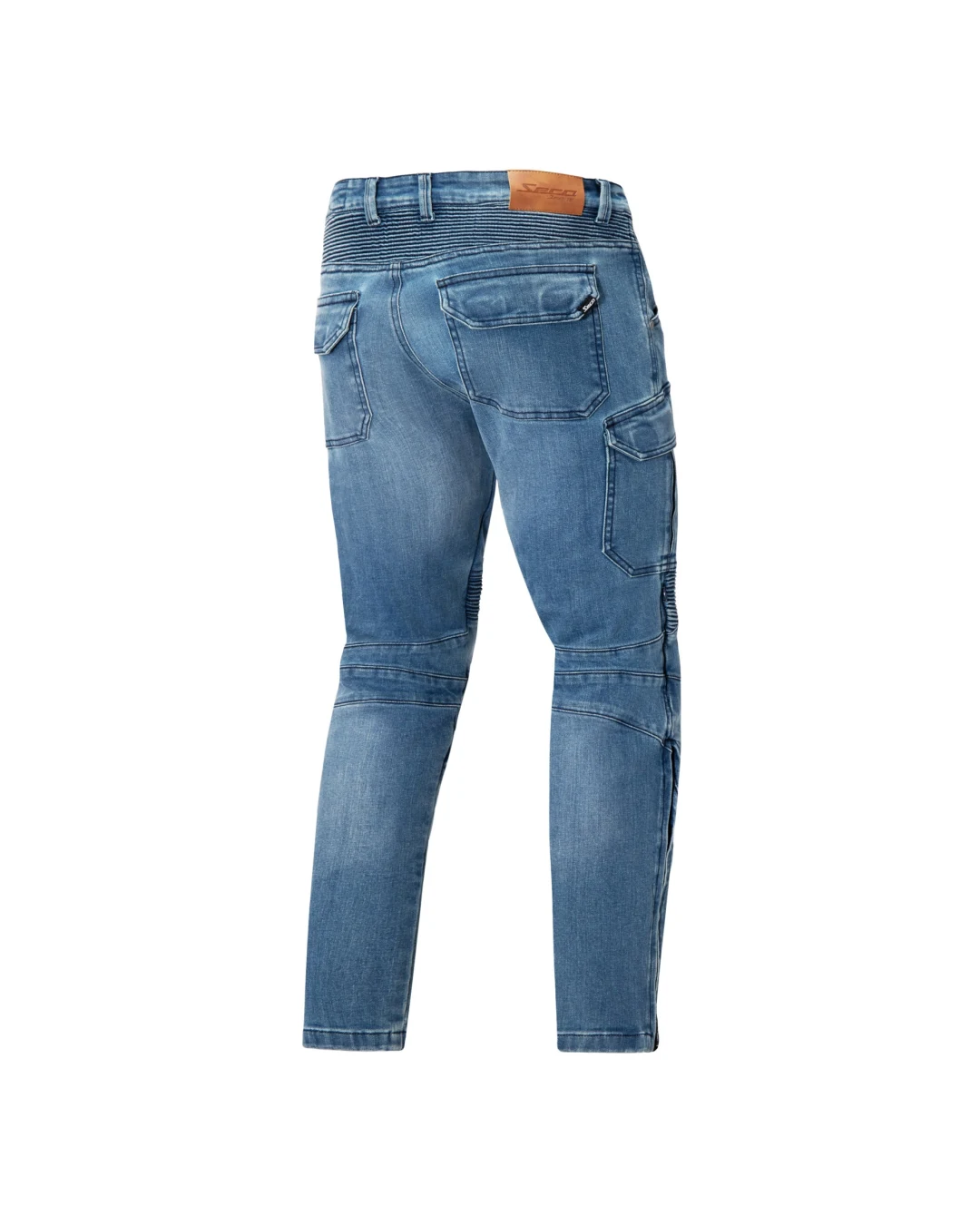 Мото дънки SECA SQUARE II WASHED BLUE