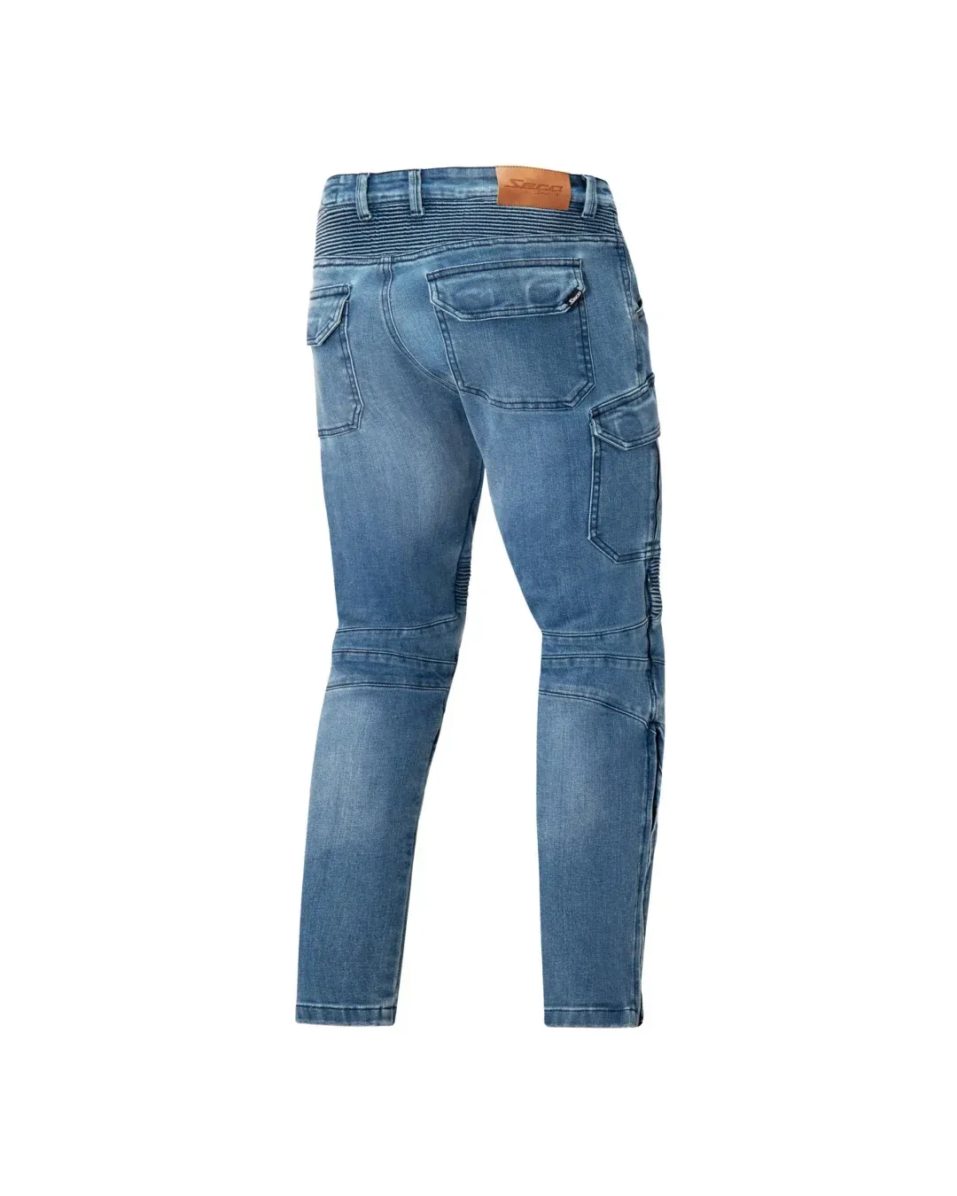 Мото дънки SECA SQUARE II WASHED BLUE