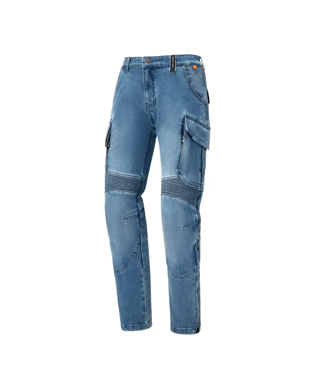 Мото дънки SECA SQUARE II WASHED BLUE