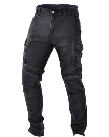 Мото дънки TRILOBITE 1664 ACID SCRAMBLER BLACK