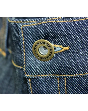 Мото дънки TRILOBITE 1860 TON-UP dark blue slim fit