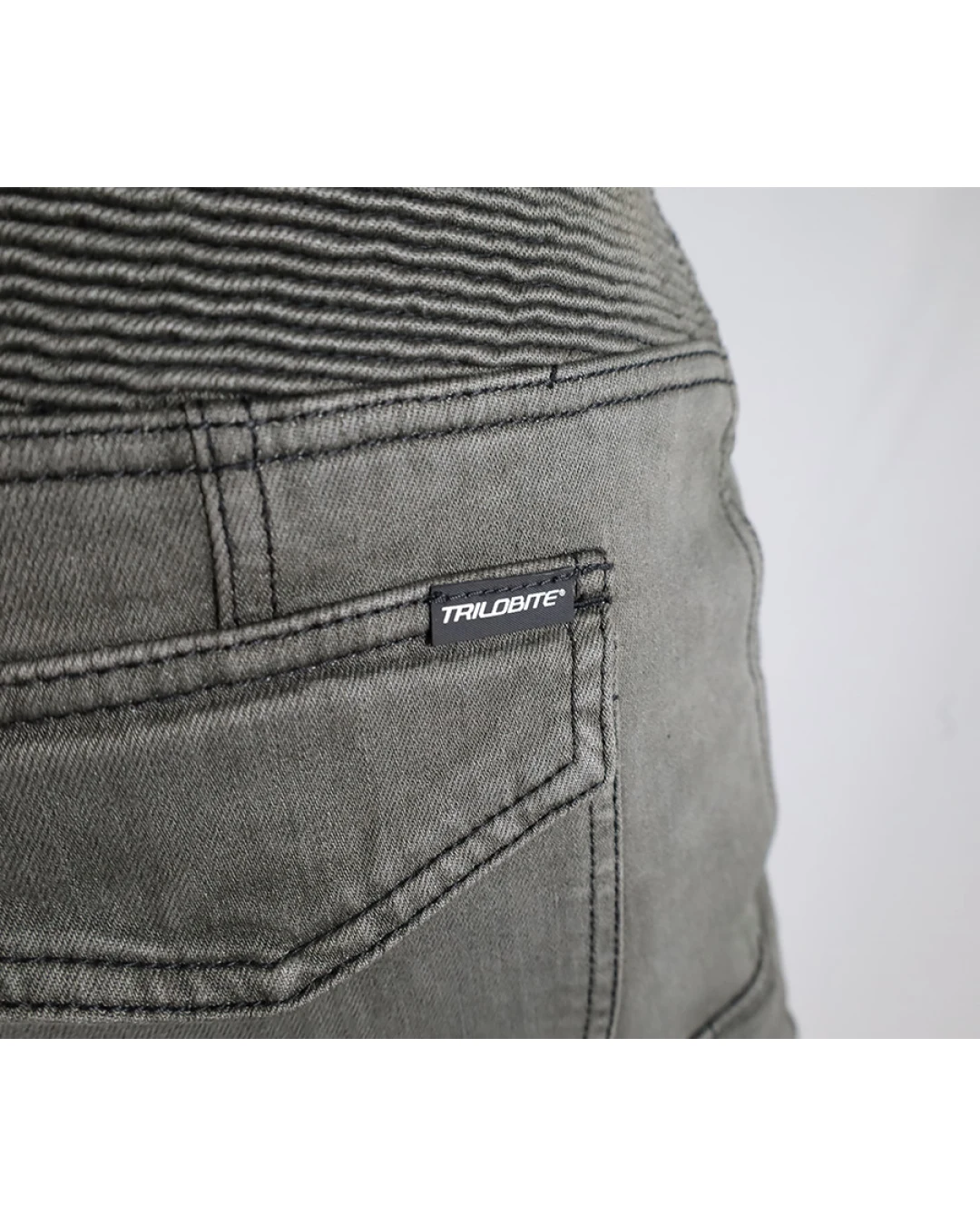 Мото дънки TRILOBITE 25604 ACID SCRAMBLER 2.0 GREY DOUBLELAYER AAA