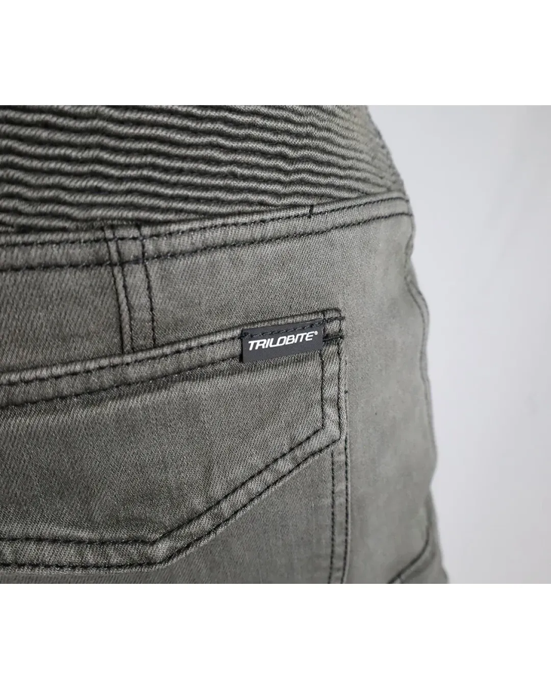 Мото дънки TRILOBITE 25604 ACID SCRAMBLER 2.0 GREY DOUBLELAYER AAA