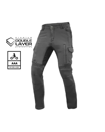 Мото дънки TRILOBITE 25604 ACID SCRAMBLER 2.0 GREY DOUBLELAYER AAA