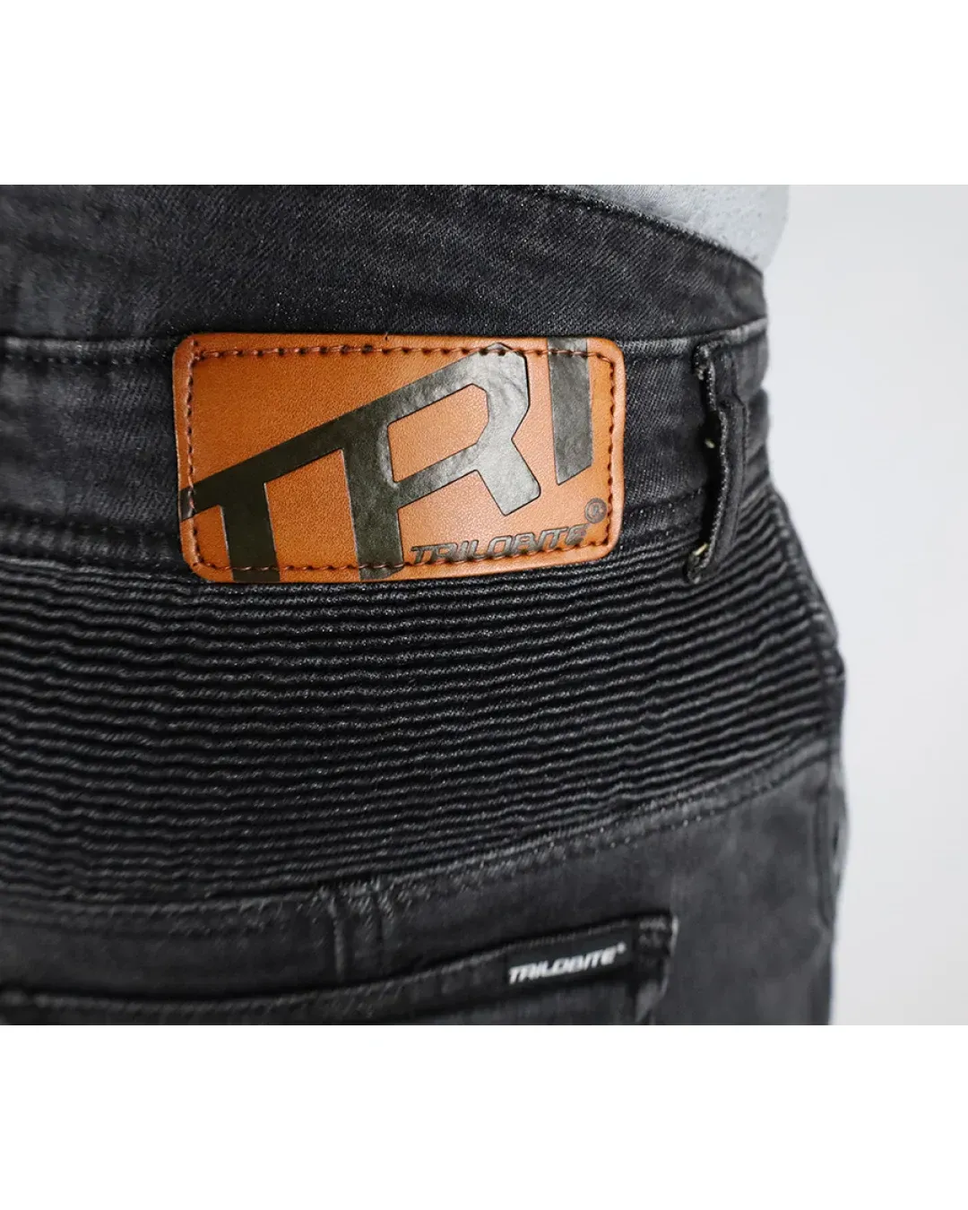 Мото дънки TRILOBITE 25604 ACID SCRAMBLER BLACK DOUBLELAYER AAA