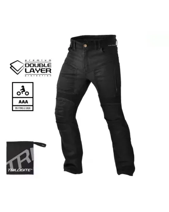 Мото дънки TRILOBITE PARADO DOUBLELAYER AAA REGUAL FIT MEN BLACK LEVEL 2