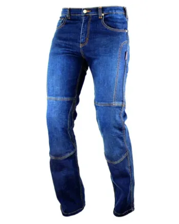 Мото джинси A-PRO OUTLAW KEVLAR BLUE