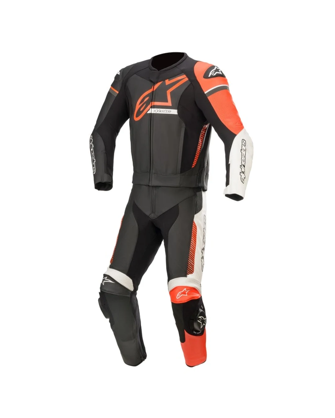 Мото екип ALPINESTARS  GP FORCE V2 Black/White/Red Fluo