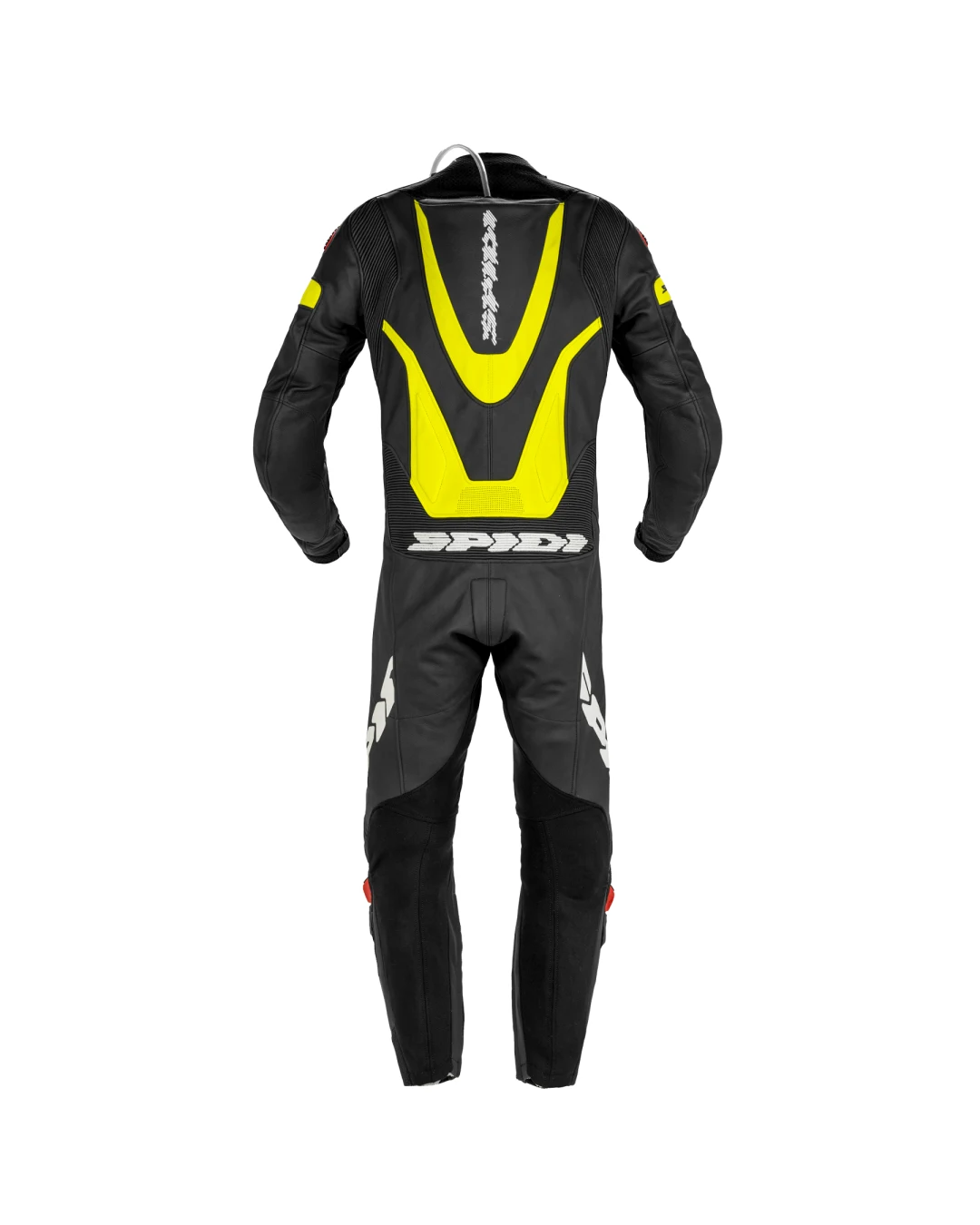 Мото екип SPIDI LASER PRO PERFORATED 1PC BLACK/FLUO YELLOW