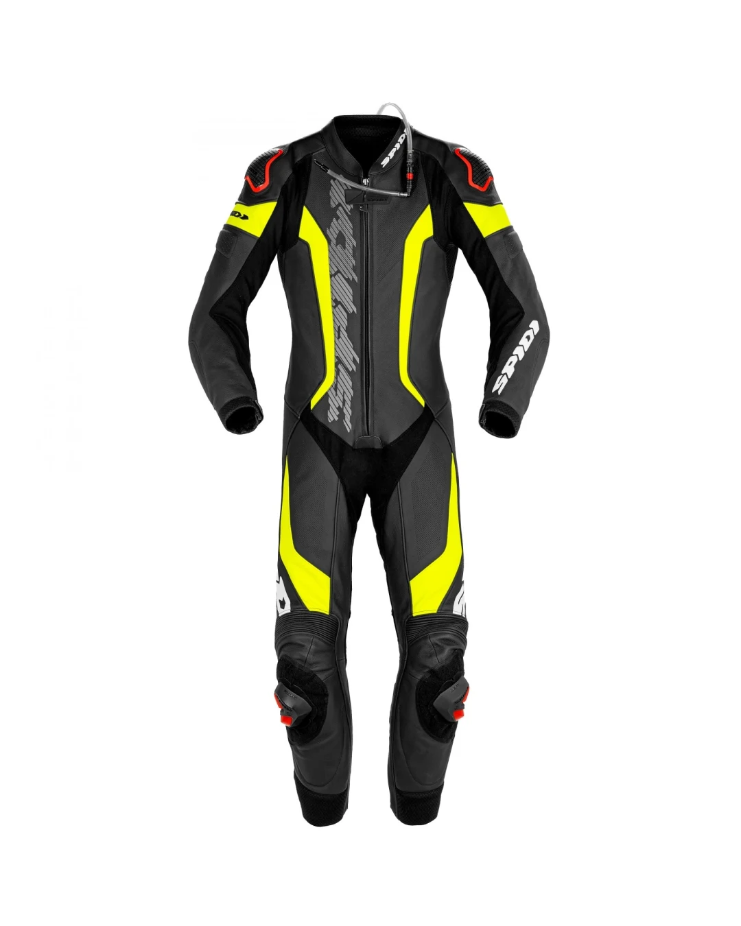 Мото екип SPIDI LASER PRO PERFORATED 1PC BLACK/FLUO YELLOW