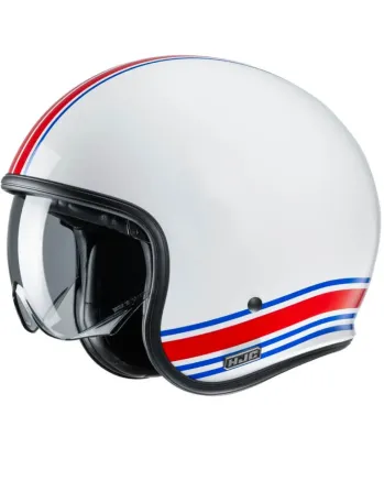 Мото каска HJC V30 SENTI WHITE