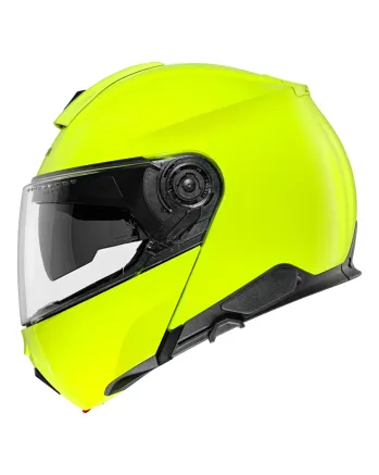 Модуларна каска Schuberth C5 Fluo Yellow (затворен изглед)