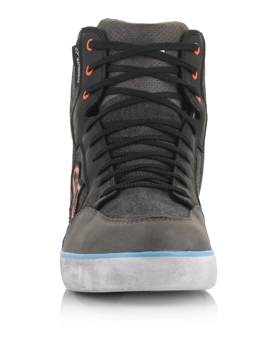Мото кецове ALPINESTARS J-6 WP Canvas Riding BLACK/RED/BLUE