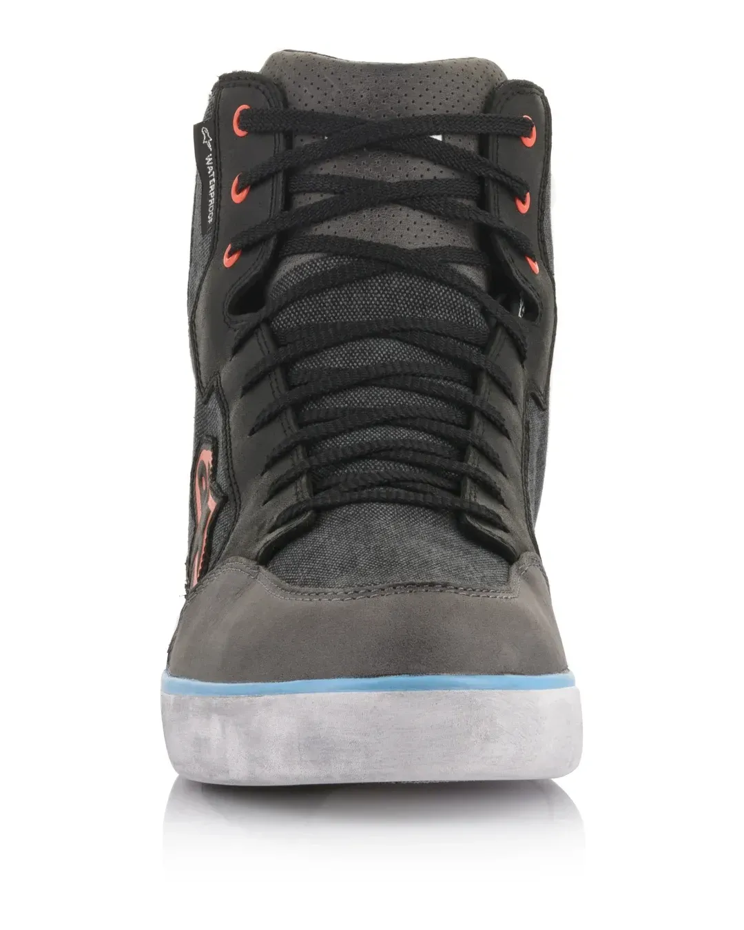 Мото кецове ALPINESTARS J-6 WP Canvas Riding BLACK/RED/BLUE