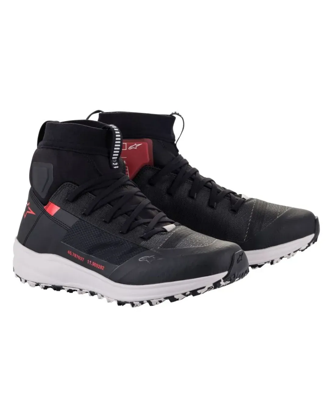Мото кецове ALPINESTARS SPEEDFORCE BLACK/WHITE/RED
