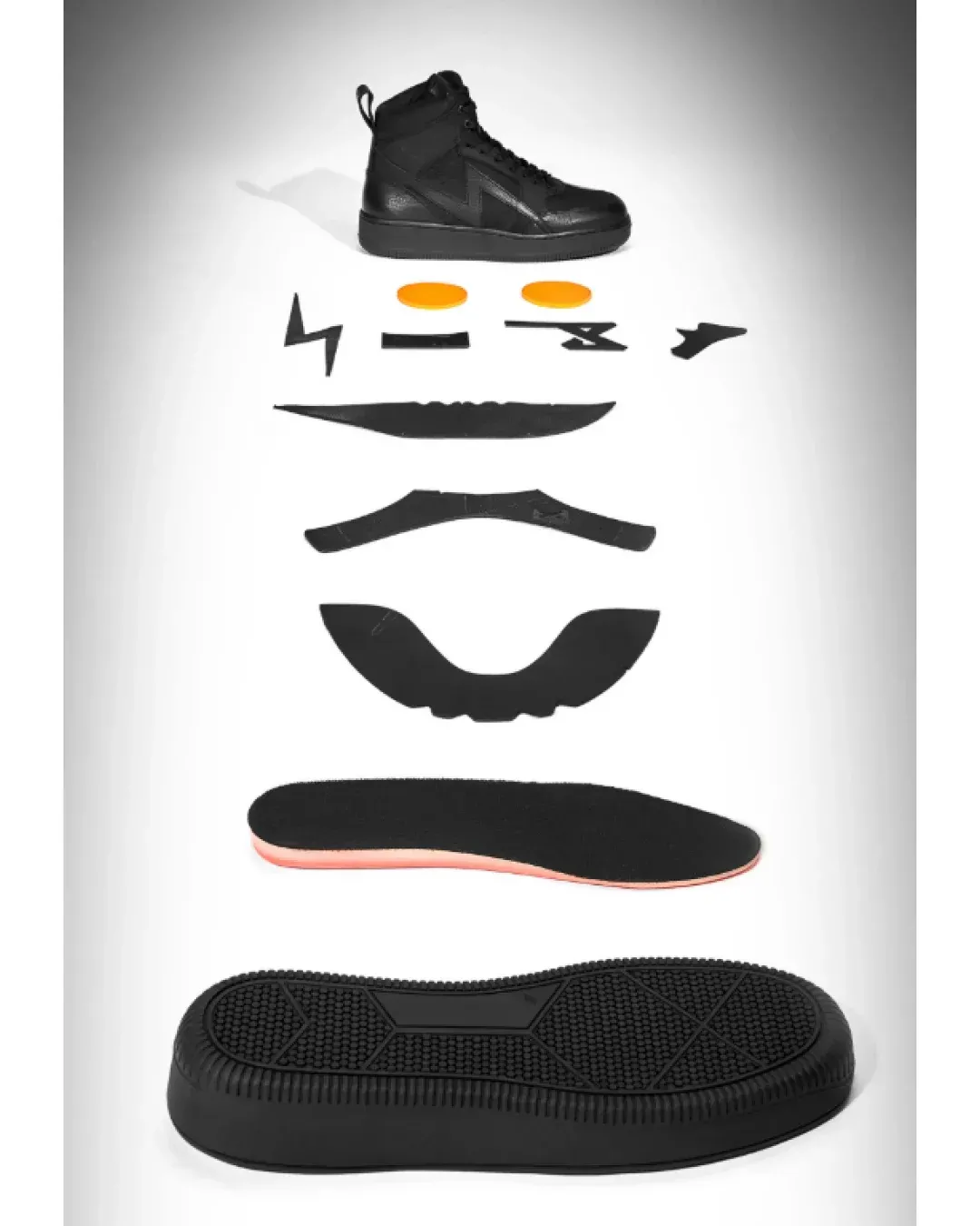 Мото кецове PANDO MOTO Apex Sneakers Black