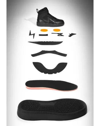 Мото кецове PANDO MOTO Apex Sneakers Black