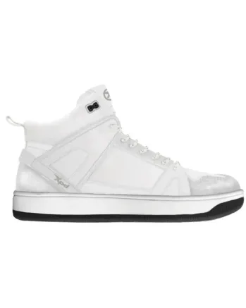 Мото кецове XPD MOTO-1 Leather White