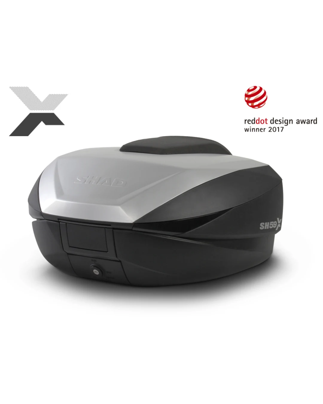 Мото куфар SHAD SH59X ALUMINIUM