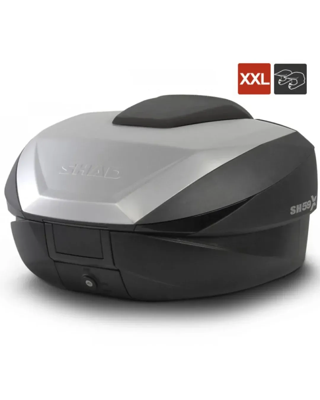 Мото куфар SHAD SH59X ALUMINIUM