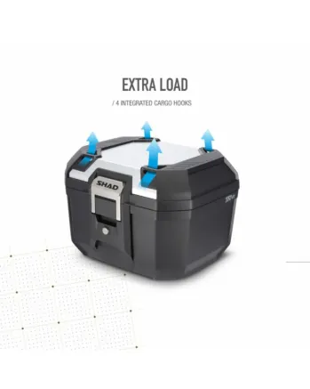 Мото куфар SHAD TR41 TERRA ALUMINIUM