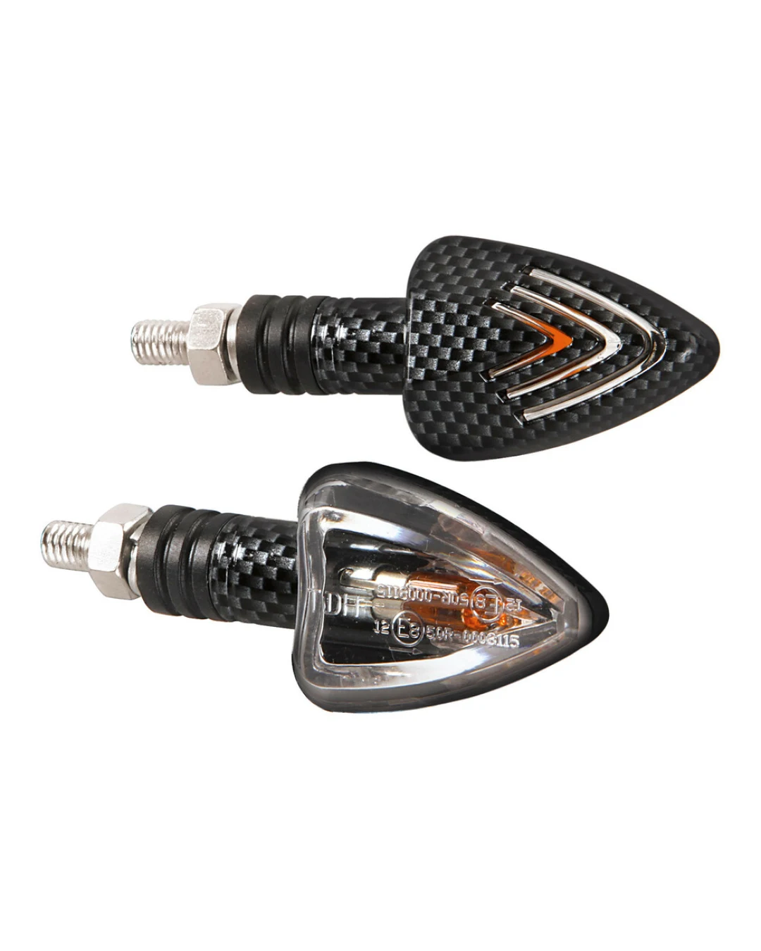 Мото мигачи FOCAL CARBON- 90066