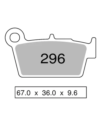 Мото накладки TROFEO 296 SINTER
