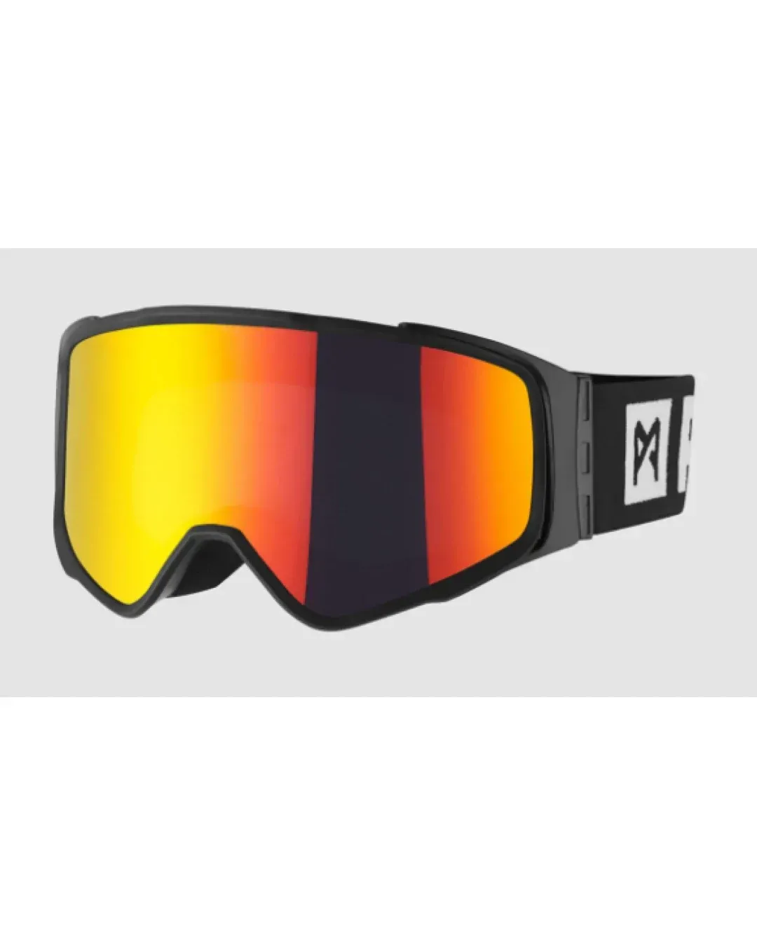 Мото очила PANDO MOTO Minimalist - Anti-Fog, Anti-Scratch - RED