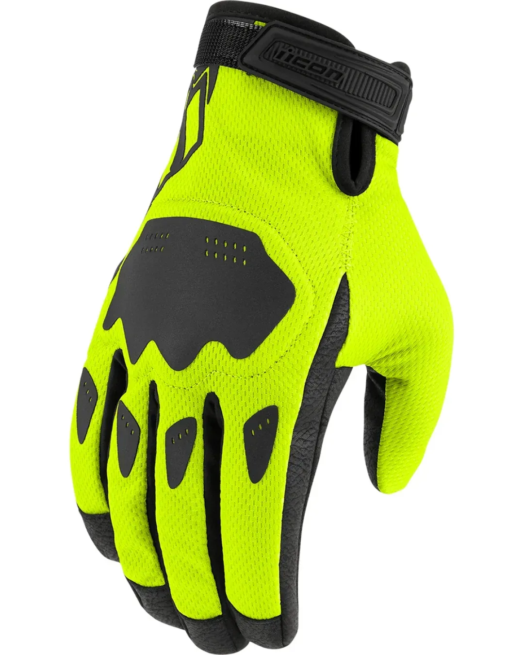 Мото ръкавици ICON HOOLIGAN CE - HI-VIZ