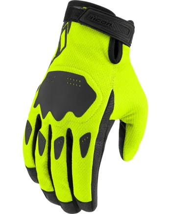 Мото ръкавици ICON HOOLIGAN CE - HI-VIZ