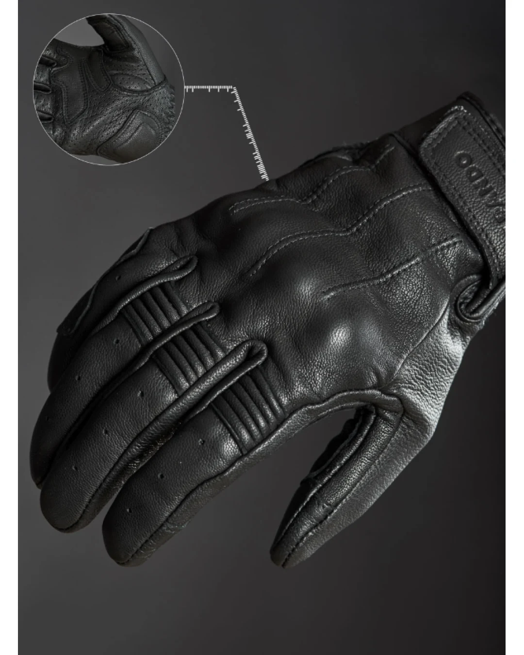 Мото ръкавици Pando Moto IVY BLACK