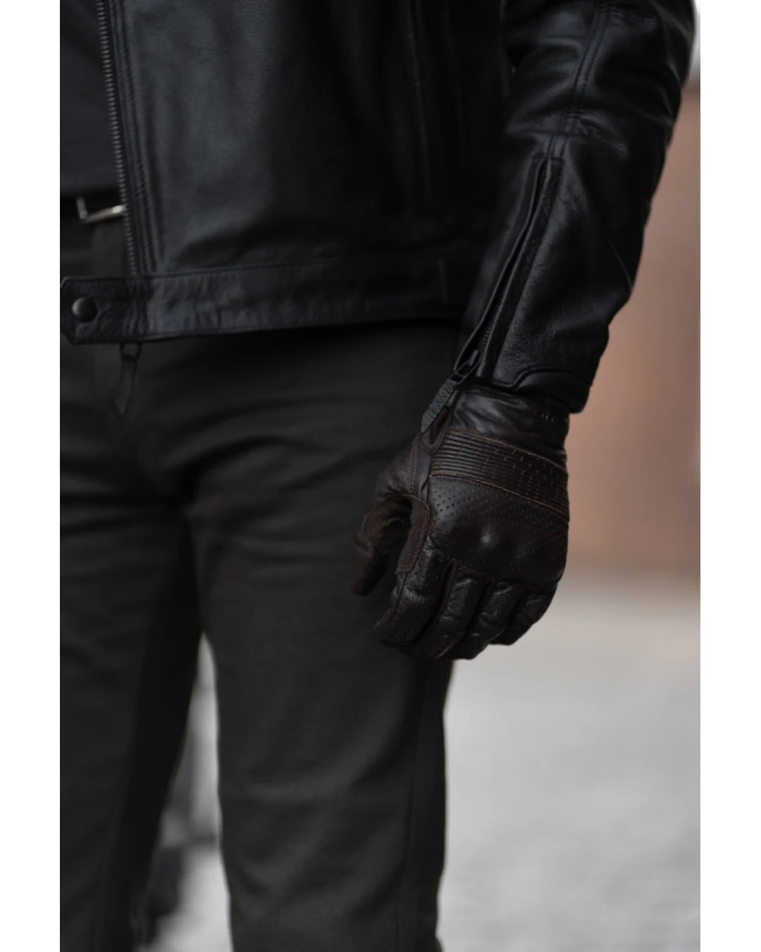 Мото ръкавици Pando Moto ONYX BROWN