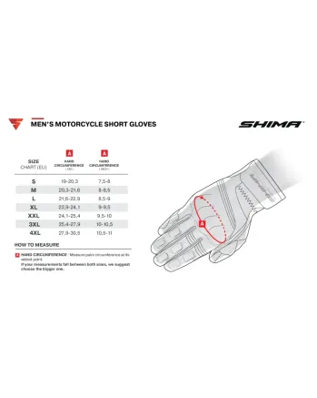 Мото ръкавици SHIMA AIR 2.0 BLACK/BROWN