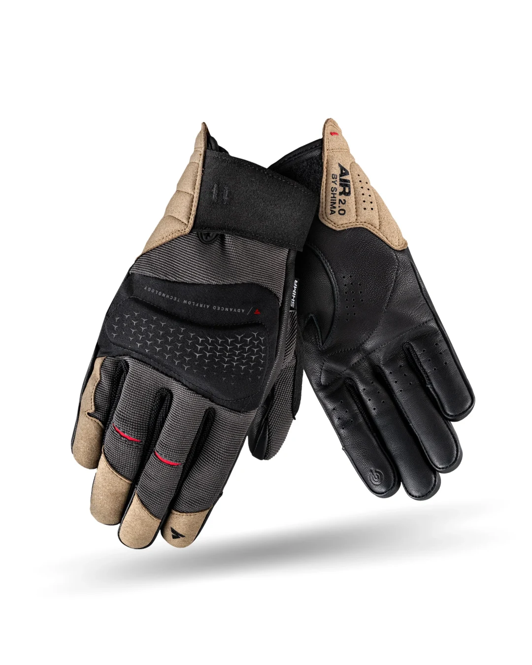 Мото ръкавици SHIMA AIR 2.0 BLACK/BROWN