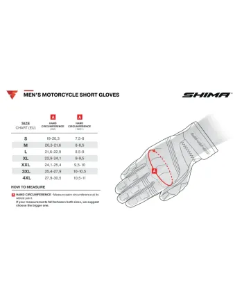 Мото ръкавици SHIMA AIR 2.0 BLACK/GRAY