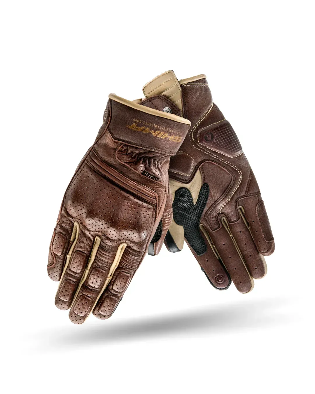 Мото ръкавици SHIMA AVIATOR BROWN