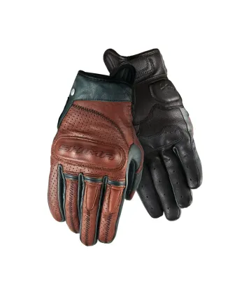 Мото ръкавици SHIMA CALIBER BLACK/BROWN/GRAY
