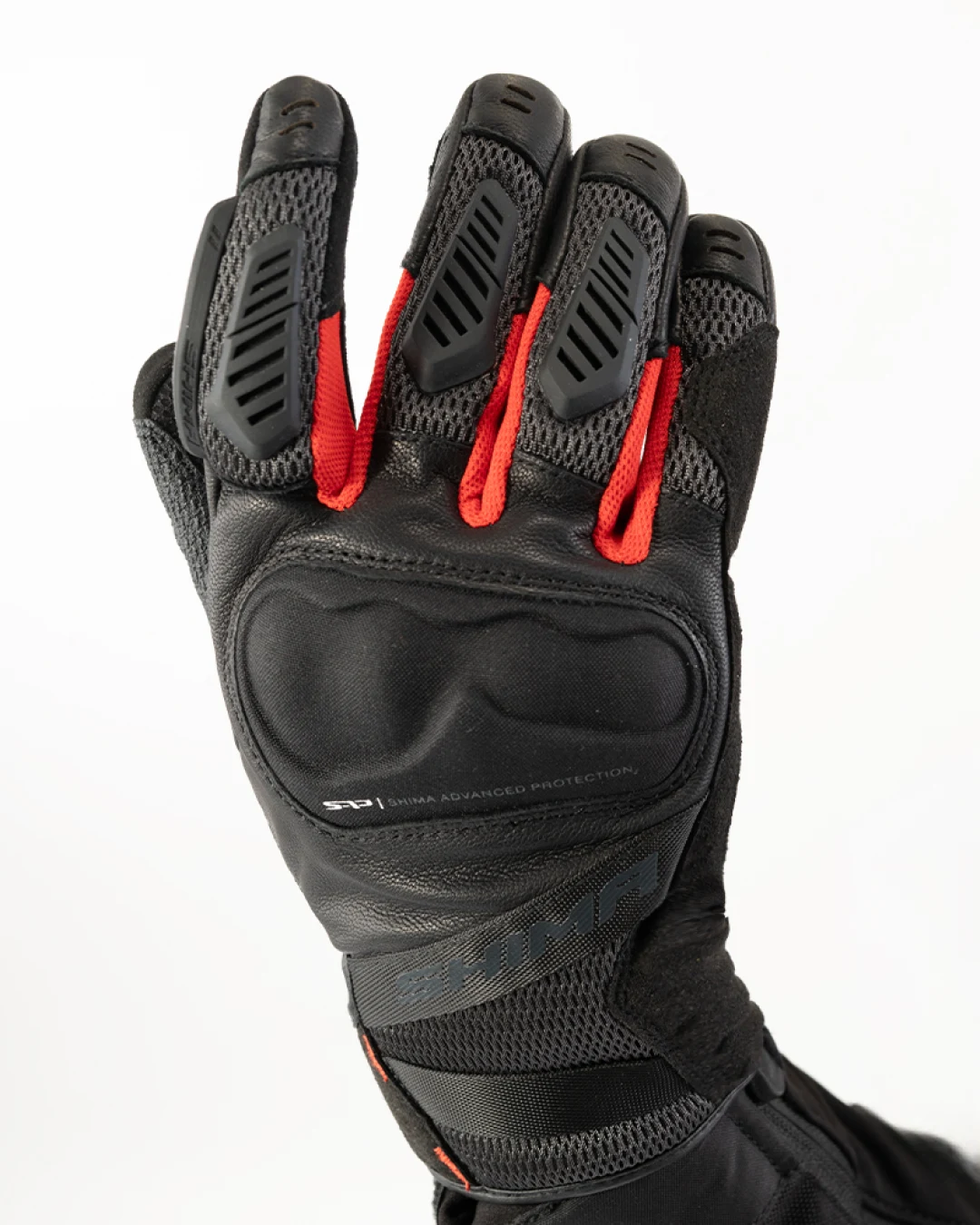 Мото ръкавици  SHIMA HERO BLACK RED