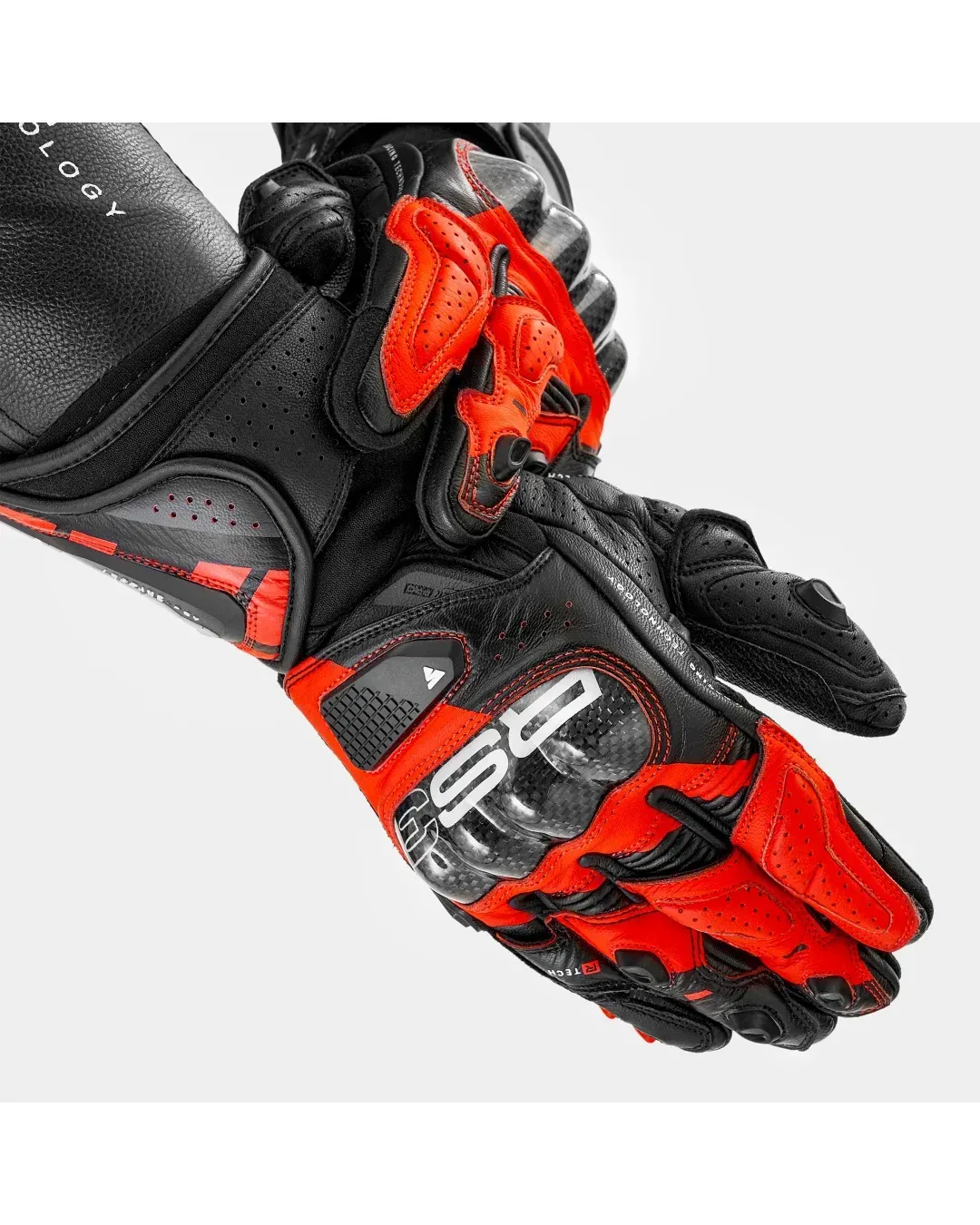 Мото ръкавици SHIMA RS-3 RED FLUO
