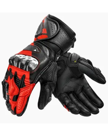 Мото ръкавици SHIMA RS-3 RED FLUO