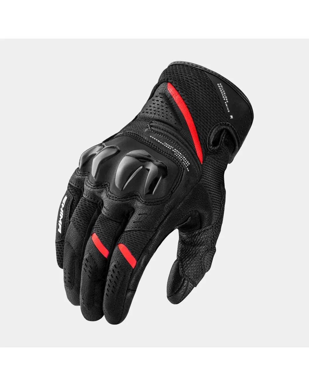 Мото ръкавици SHIMA SPARK 3.0 BLACK/RED