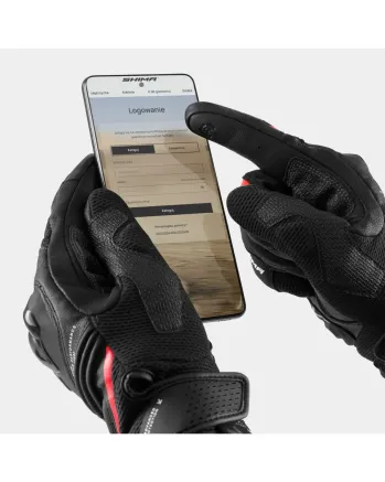 Мото ръкавици SHIMA SPARK 3.0 BLACK/RED