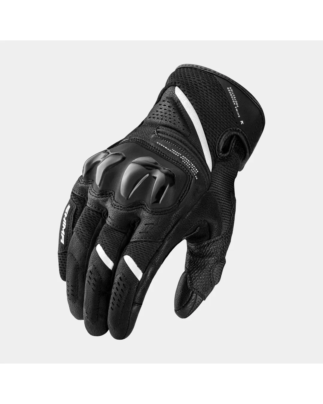 Мото ръкавици SHIMA SPARK 3.0 BLACK/WHITE