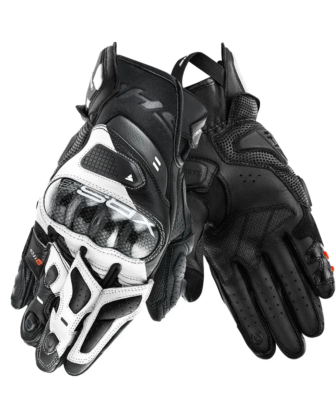 Мото ръкавици SHIMA XRS-3 BLACK/WHITE