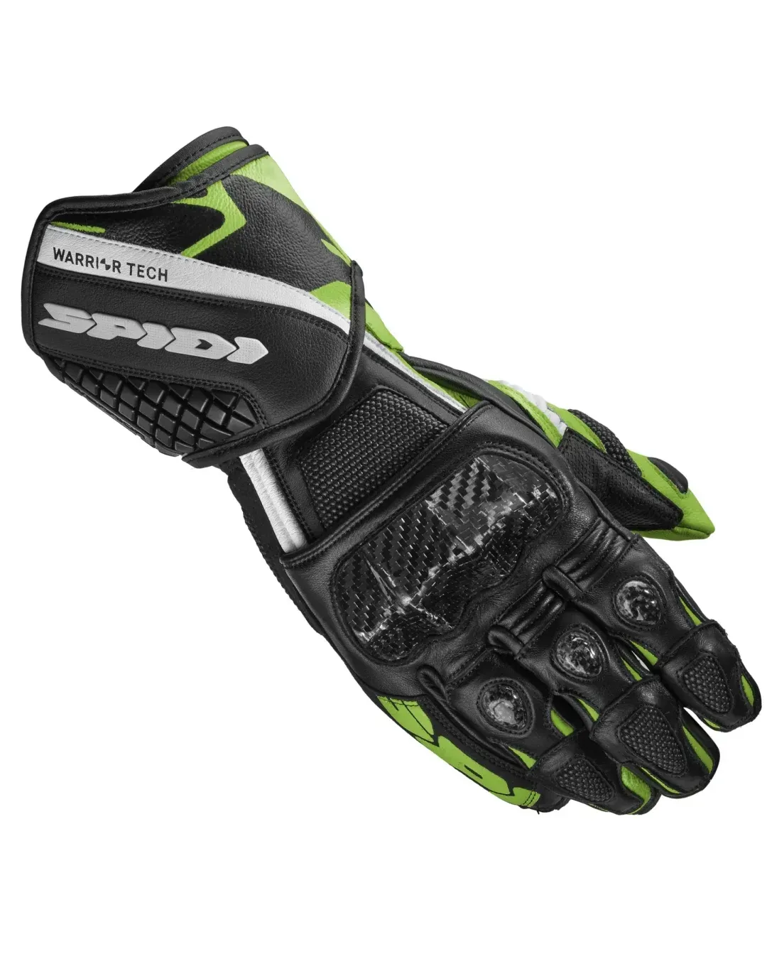 Мото ръкавици SPIDI CARBO 5 BLACK/KAWA GREEN