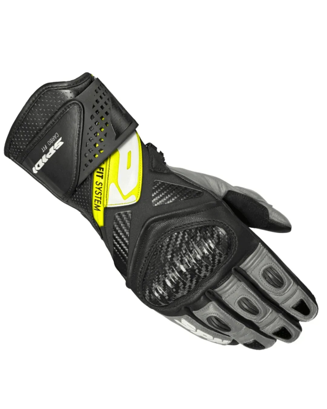 Мото ръкавици SPIDI CARBO FIT YELLOW FLUO