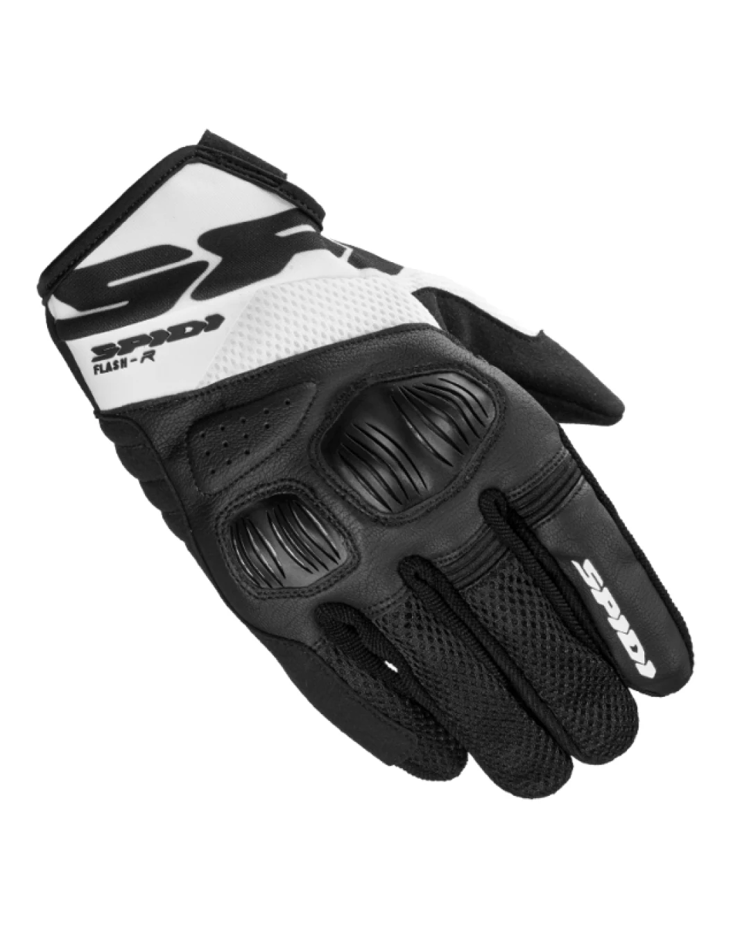 Мото ръкавици SPIDI FLASH-R EVO BLACK/WHITE